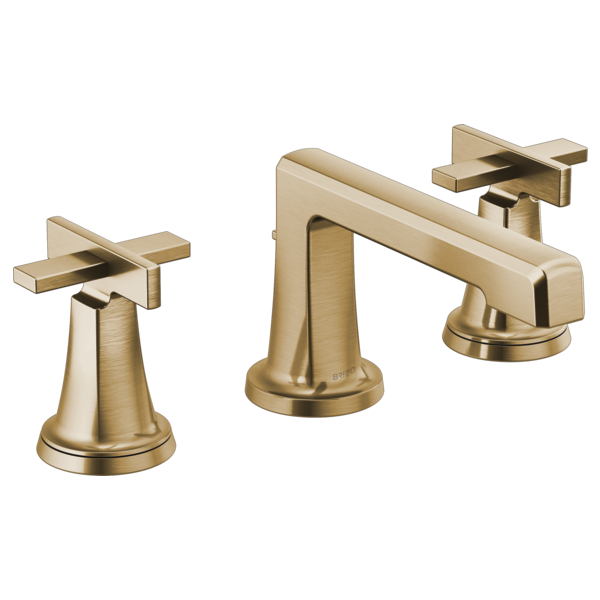 BRIZO 65397LF Widespread Lavatory Faucet With Low Spout - High Cross Handles Secondary image
