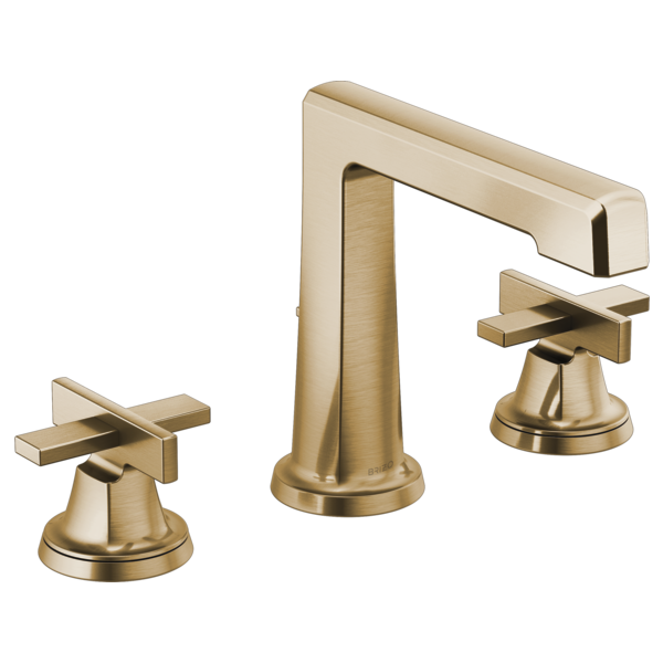 BRIZO 65398LF Widespread Lavatory Faucet With High Spout - Low Cross Handles Secondary image