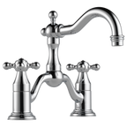 BRIZO 65538LF Two-Handle Widespread Bridge Lavatory Faucet 1.2 GPM