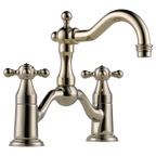 BRIZO 65538LF Two-Handle Widespread Bridge Lavatory Faucet 1.2 GPM