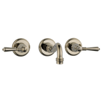 BRIZO TRESA 65836LF Two-Handle Wall Mount Lavatory Faucet with Lever Handles 1.5 GPM