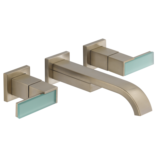 BRIZO 65880LF Two-Handle Wall Mount Lavatory Faucet - Less Handles 1.2 GPM Secondary image