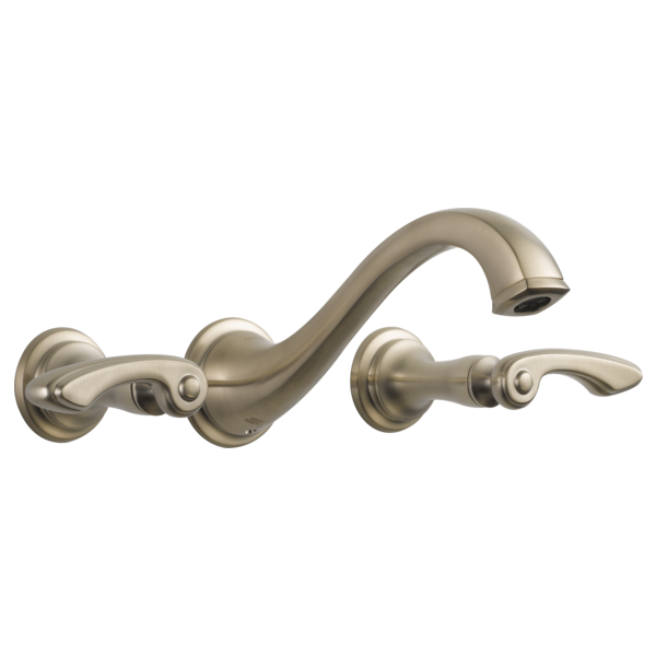 BRIZO CHARLOTTE 65885LF Two-Handle Wall Mount Lavatory Faucet - Lever Handles 1.2 GPM Secondary image