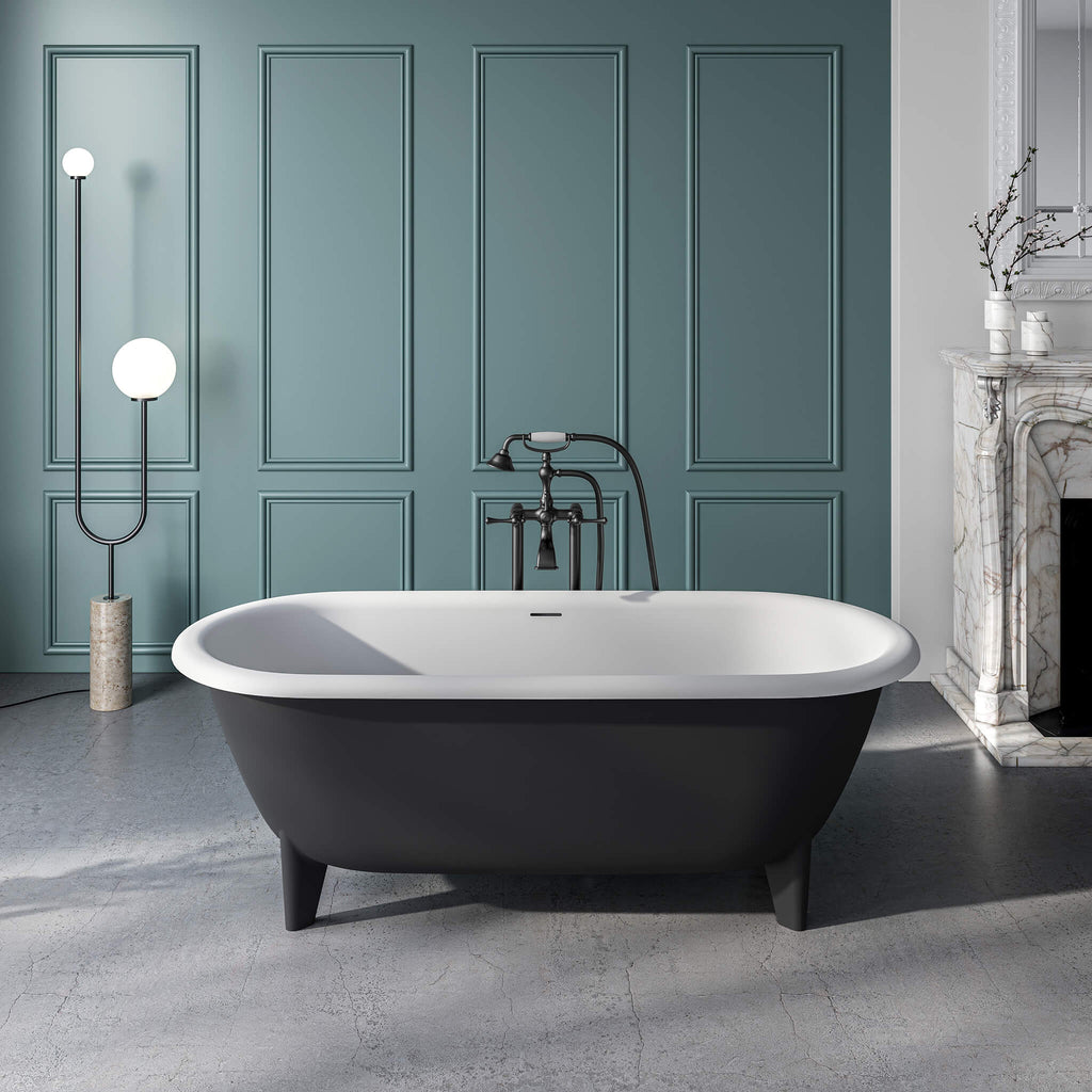 STONETOUCH 66002 Elton Free Standing Bathtub