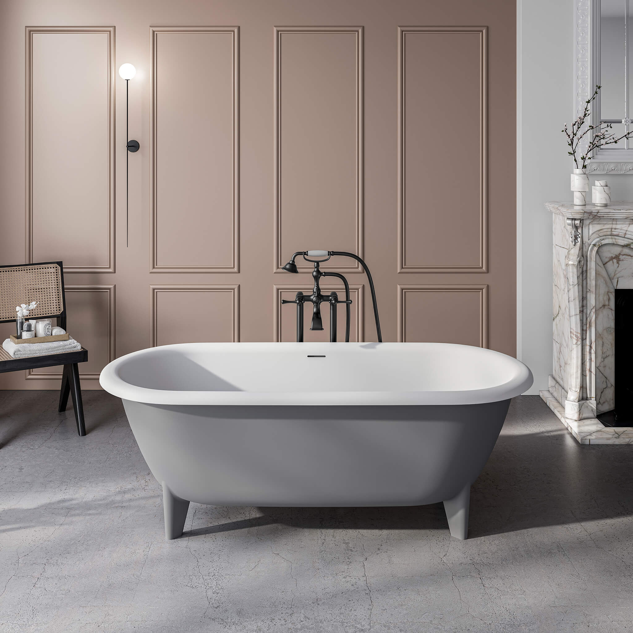 STONETOUCH 66002 Elton Free Standing Bathtub Secondary image