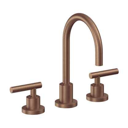 California Faucets 6602Tiburon  8" Widespread Lavatory Faucet with ZeroDrain