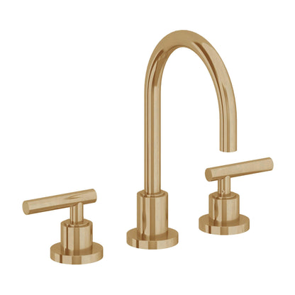 California Faucets 6602Tiburon  8" Widespread Lavatory Faucet with ZeroDrain