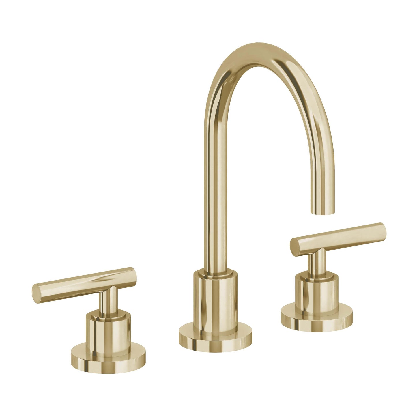 California Faucets 6602Tiburon  8" Widespread Lavatory Faucet with ZeroDrain