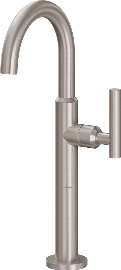 California Faucets Tiburon 6509-2 Single Hole Lavatory/Bar/Prep Faucet - High Spout