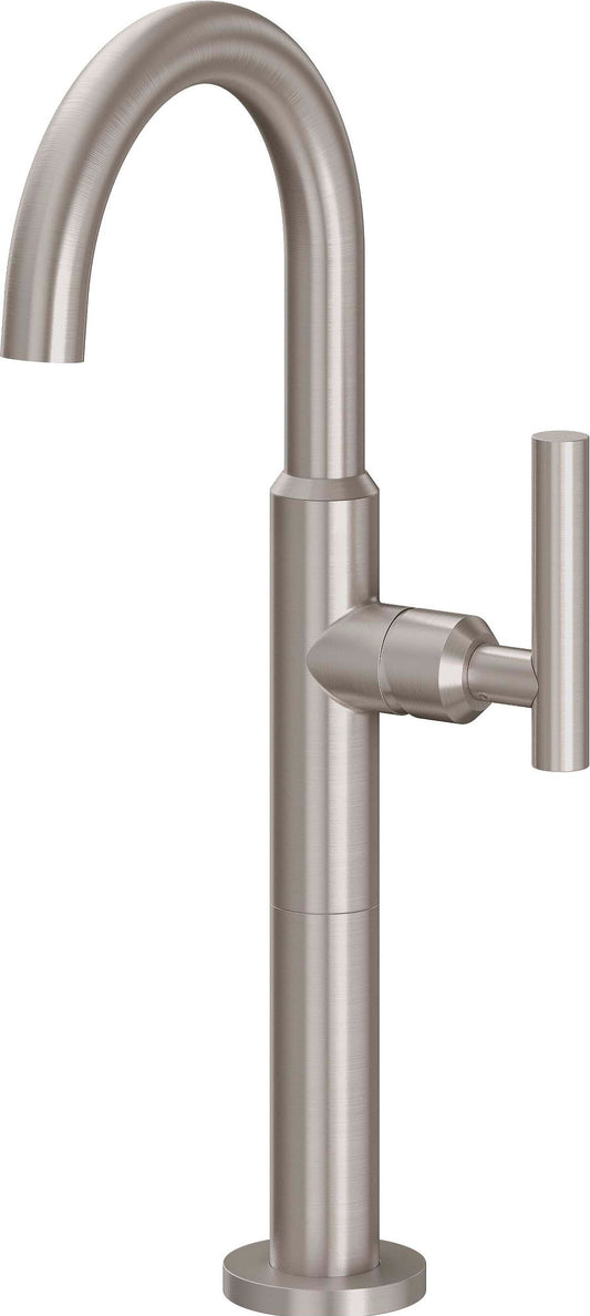 California Faucets Tiburon 6509-2 Single Hole Lavatory/Bar/Prep Faucet - High Spout