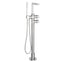 CABANO 68311 Thermostatic floor mount tub filler with hand spray