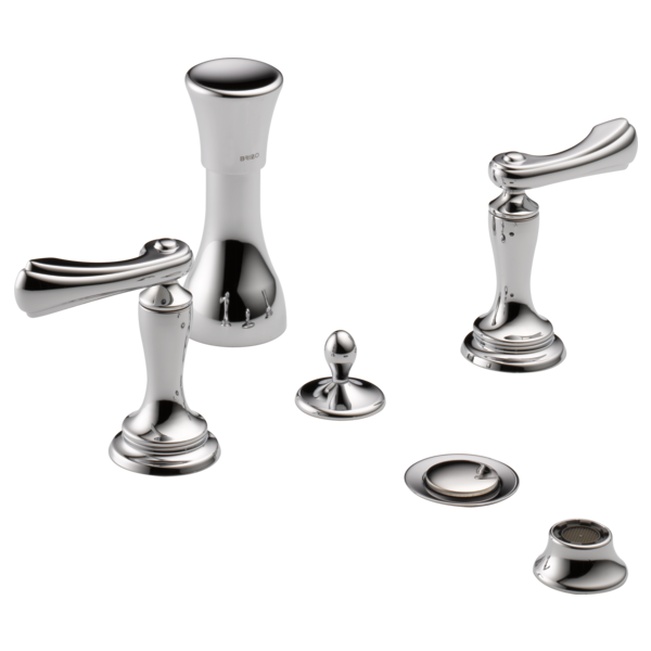 BRIZO 68485 4-Hole Mount Bidet Faucet with Vacuum Breaker - Lever Handle Kit Secondary image