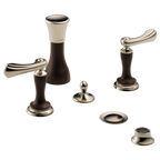 BRIZO 68485 4-Hole Mount Bidet Faucet with Vacuum Breaker - Lever Handle Kit