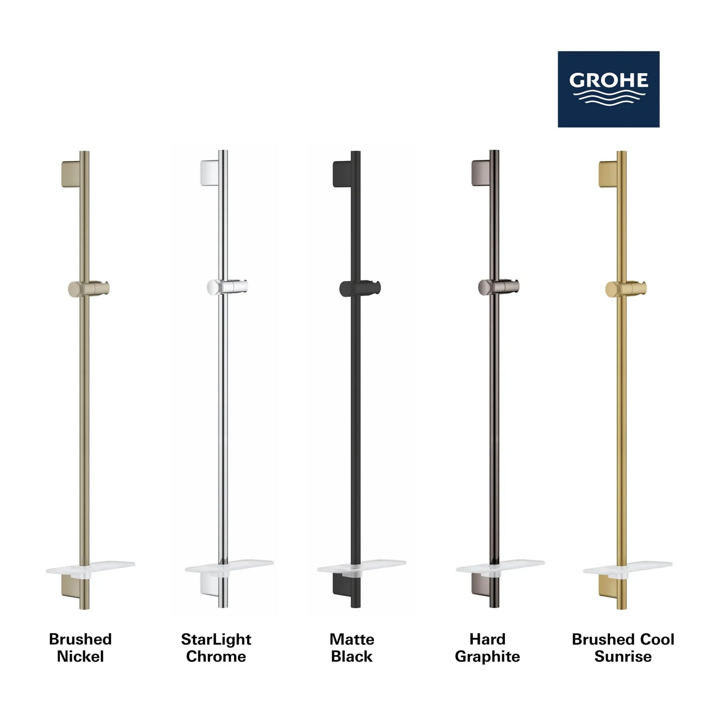 GROHE 26603A00 Rainshower Smartactive Shower Rail 900