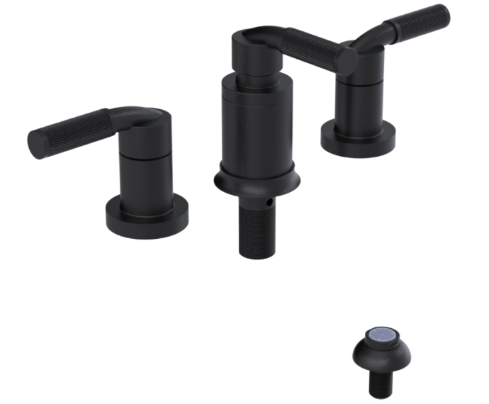 RUBINET 6CHOL H2O Bidet Fitting with Spray, Diverter, and Vacum Breaker (Less Drain) Secondary image