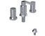 RUBINET 6CHOR H2O Bidet Fitting with Spray, Diverter, and Vacum Breaker (Less Drain)