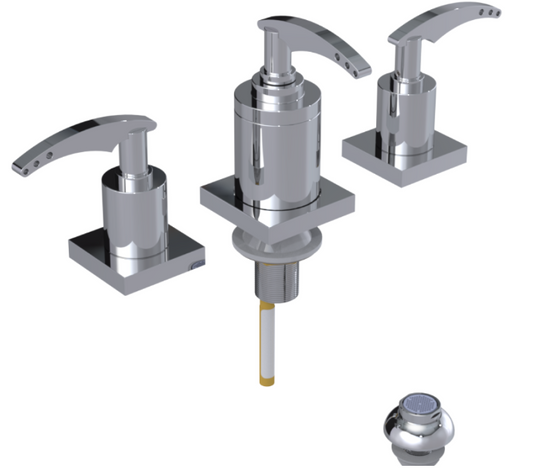 RUBINET 6CLAL LaSalle Bidet Fitting with Spray, Diverter, and Vacum Breaker (Less Drain)