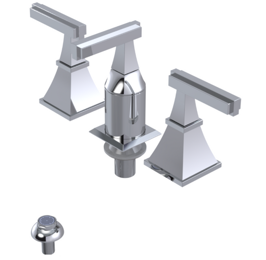 RUBINET 6CMQL Matthew Quinn Bidet Fitting with Spray, Diverter, and Vacum Breaker (Less Drain)