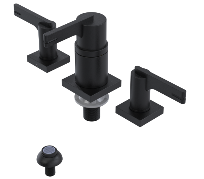 RUBINET 6CRTL R10 Bidet Fitting with Spray, Diverter, and Vacum Breaker (Less Drain) Secondary image