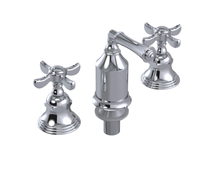 RUBINET 6CRVC Raven Bidet Fitting with Spray, Diverter, and Vacum Breaker (Less Drain) Main image