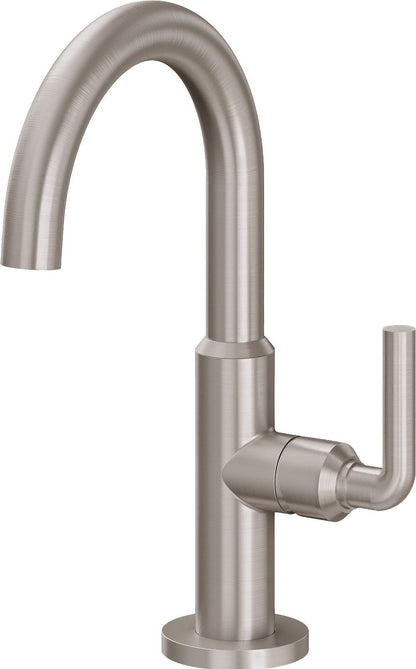 California Faucets Tiburon 6609-1 Single Hole Lavatory/Bar/Prep Faucet - Low Spout