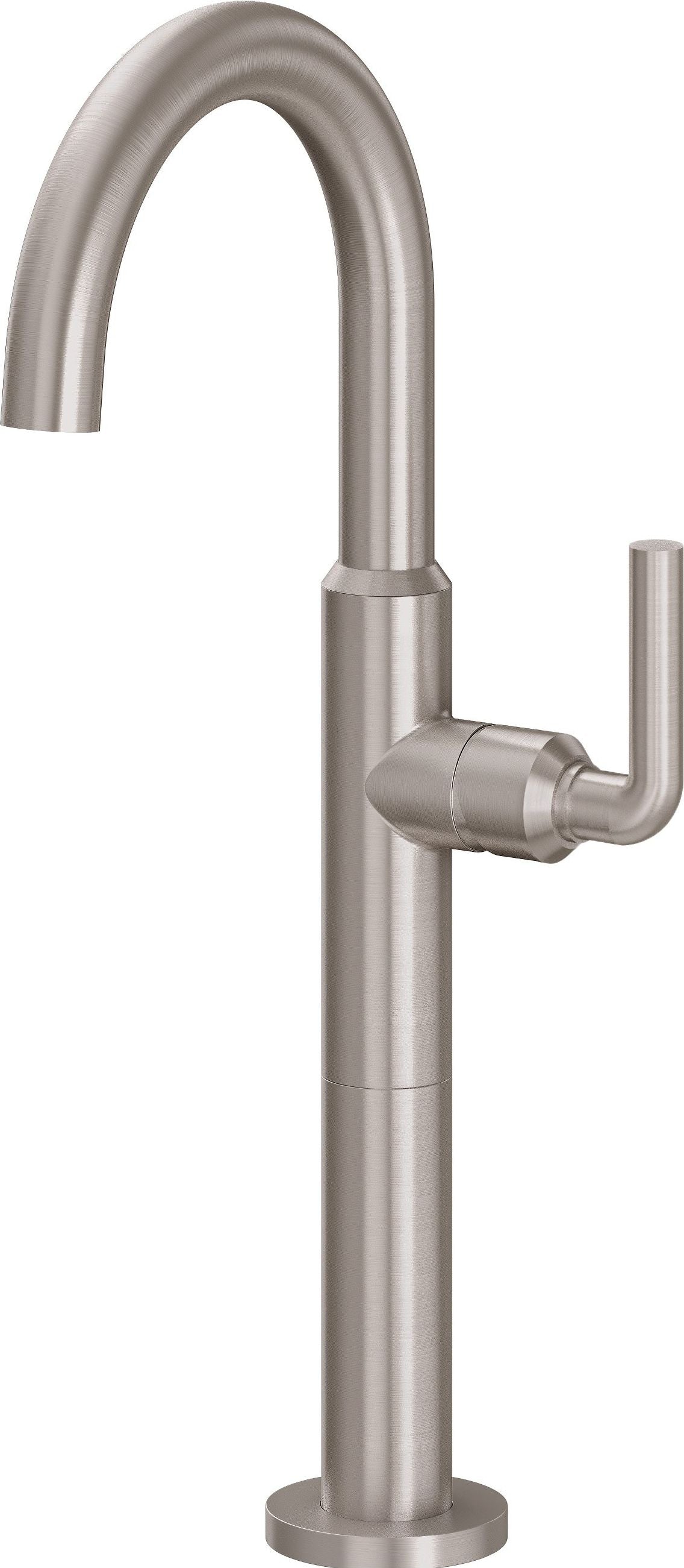 California Faucets Tiburon 6609-2 Single Hole Lavatory/Bar/Prep Faucet - High Spout