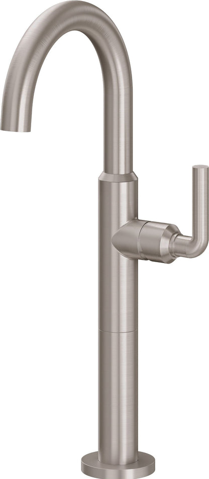 California Faucets Tiburon 6609-1 Single Hole Lavatory/Bar/Prep Faucet - Low Spout