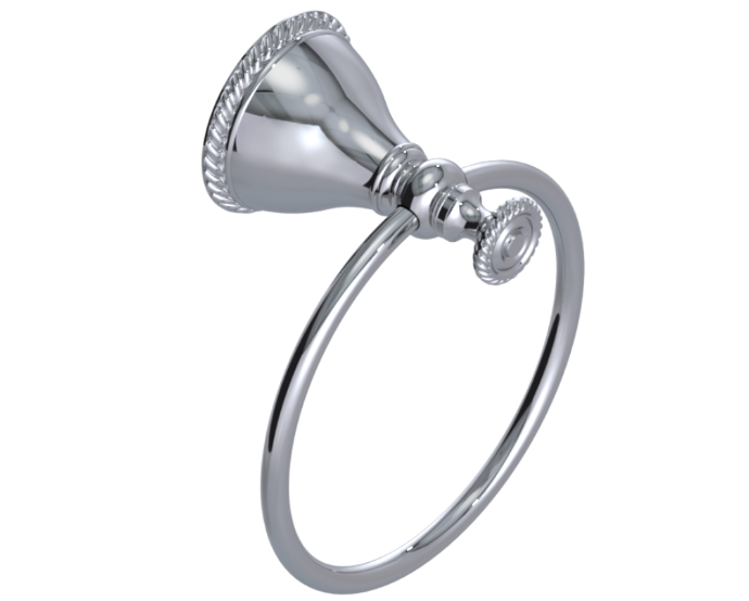 RUBINET 7DET0 Etruscan Towel Ring Main image