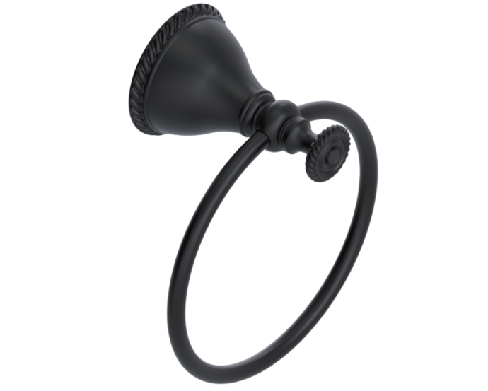 RUBINET 7DET0 Etruscan Towel Ring Secondary image