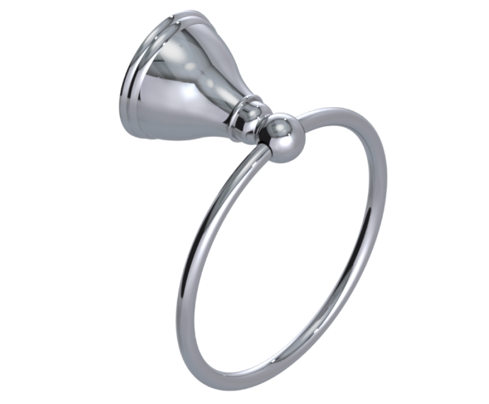 RUBINET 7DFM0 Jasmin Towel Ring Main image