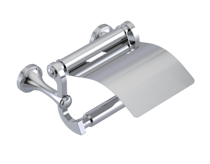 RUBINET 7ERV0 Raven Toilet Paper Holder Double Post