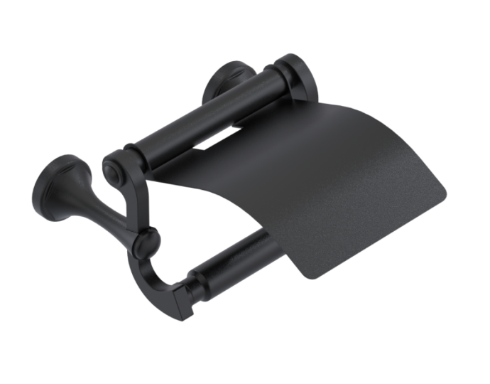 RUBINET 7ERV0 Raven Toilet Paper Holder Double Post Secondary image