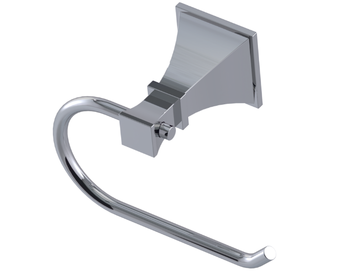 RUBINET 7FMQ0 Matthew Quinn Single Post Toilet Paper Holder Main image