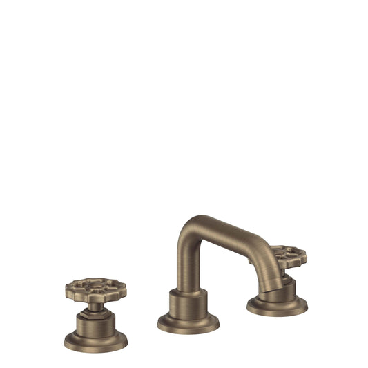 California Faucets 8002W  Descanso Works  8" Widespread Lavatory Faucet with ZeroDrain