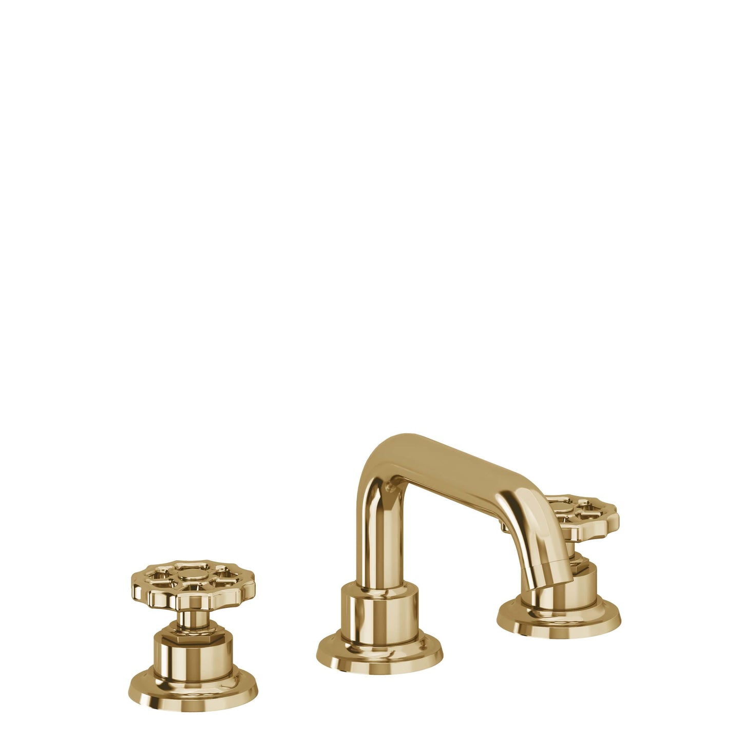California Faucets 8002W  Descanso Works  8" Widespread Lavatory Faucet with ZeroDrain