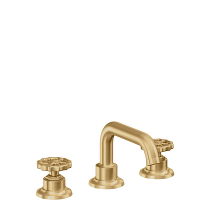 California Faucets 8002W  Descanso Works  8" Widespread Lavatory Faucet with ZeroDrain