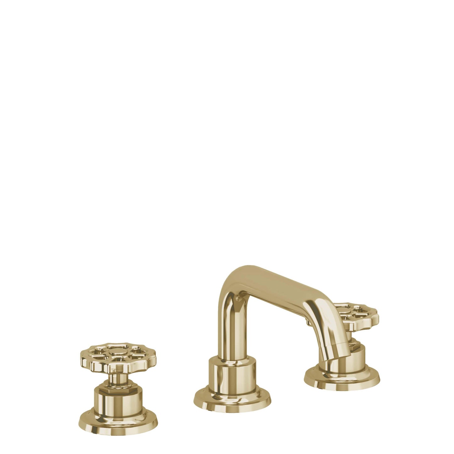 California Faucets 8002W  Descanso Works  8" Widespread Lavatory Faucet with ZeroDrain