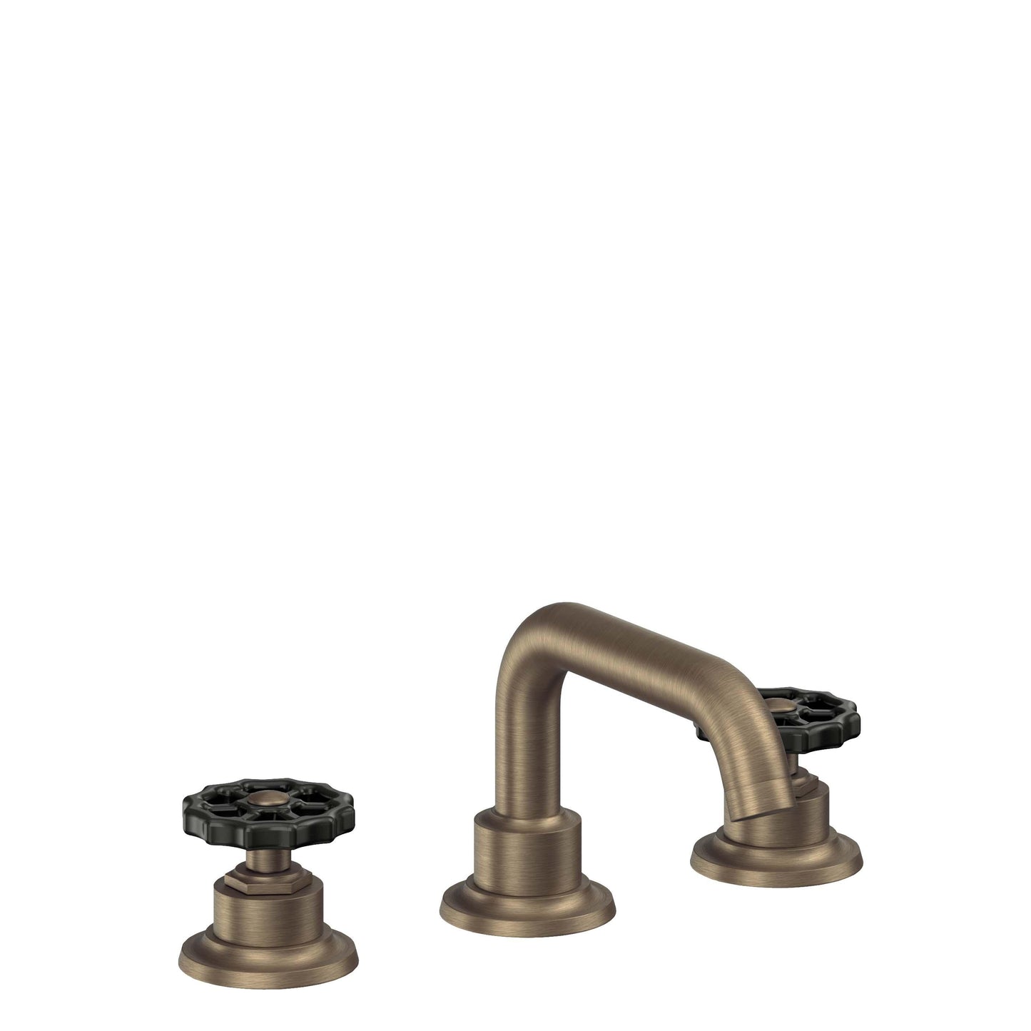 California Faucets 8002WB  Descanso Works  8" Widespread Lavatory Faucet with ZeroDrain