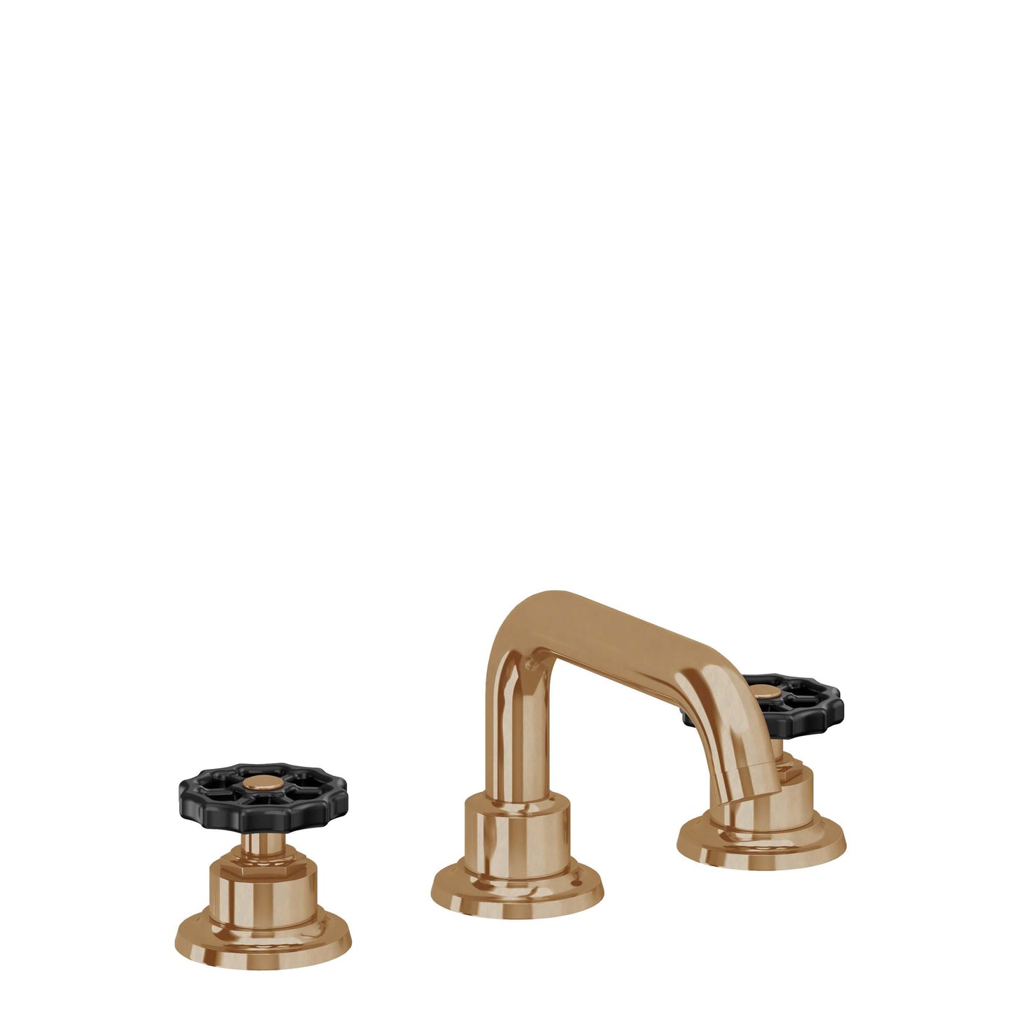 California Faucets 8002WB  Descanso Works  8" Widespread Lavatory Faucet with ZeroDrain