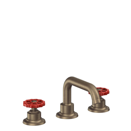 California Faucets 8002WR  Descanso Works  8" Widespread Lavatory Faucet with ZeroDrain