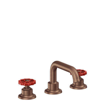 California Faucets 8002WR  Descanso Works  8" Widespread Lavatory Faucet with ZeroDrain