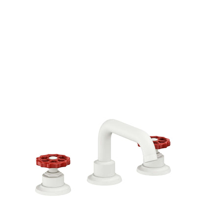 California Faucets 8002WR  Descanso Works  8" Widespread Lavatory Faucet with ZeroDrain