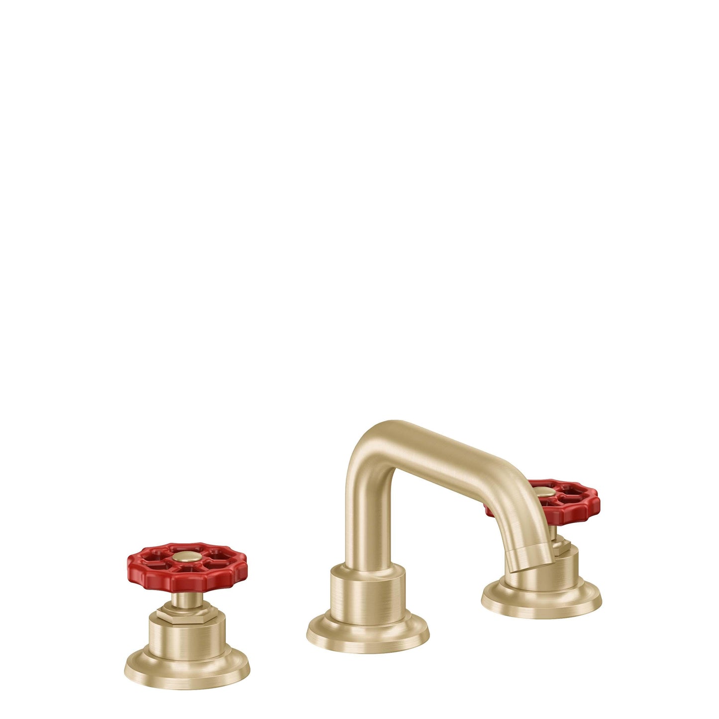 California Faucets 8002WR  Descanso Works  8" Widespread Lavatory Faucet with ZeroDrain