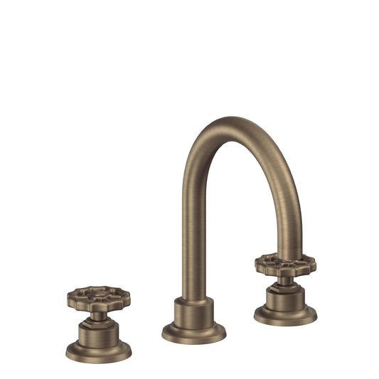 California Faucets 8102WZB  Descanso Works  8" Widespread Lavatory Faucet with ZeroDrain