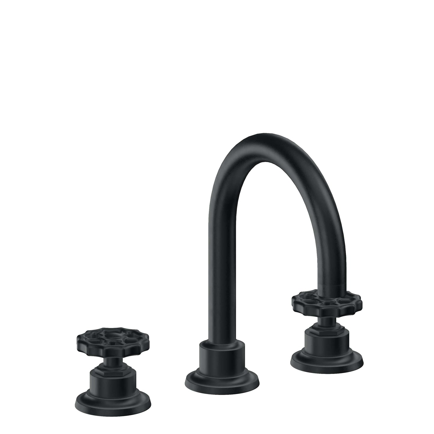 California Faucets 8102WZB  Descanso Works  8" Widespread Lavatory Faucet with ZeroDrain