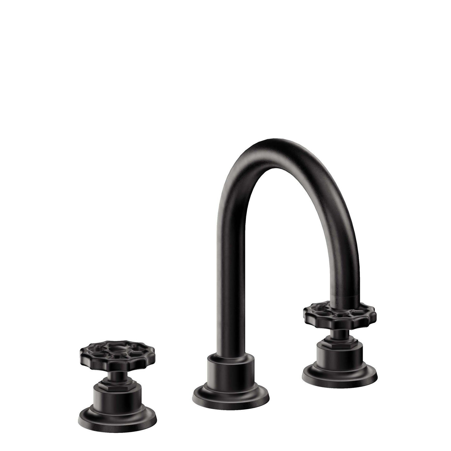 California Faucets 8102WZB  Descanso Works  8" Widespread Lavatory Faucet with ZeroDrain