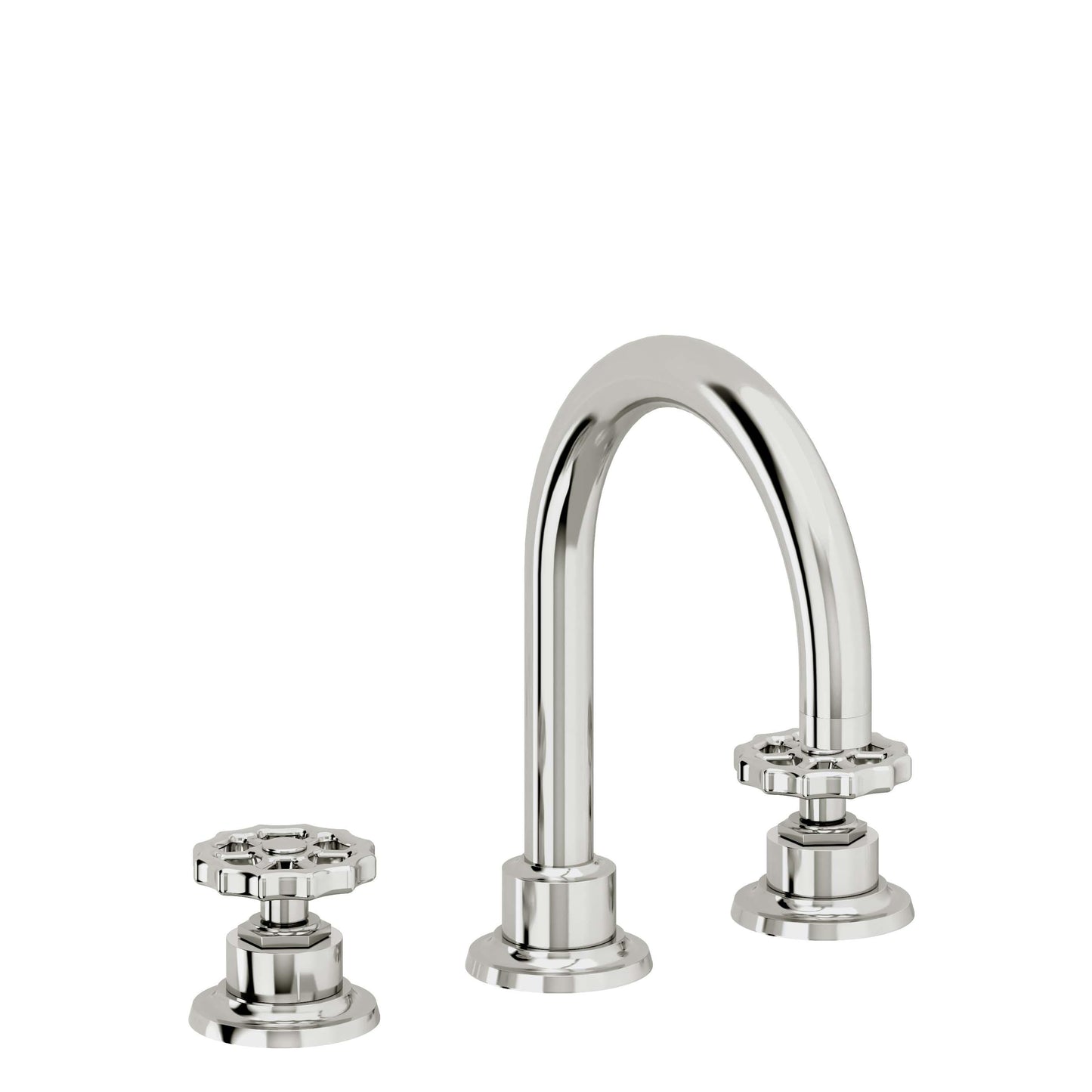 California Faucets 8102WZB  Descanso Works  8" Widespread Lavatory Faucet with ZeroDrain