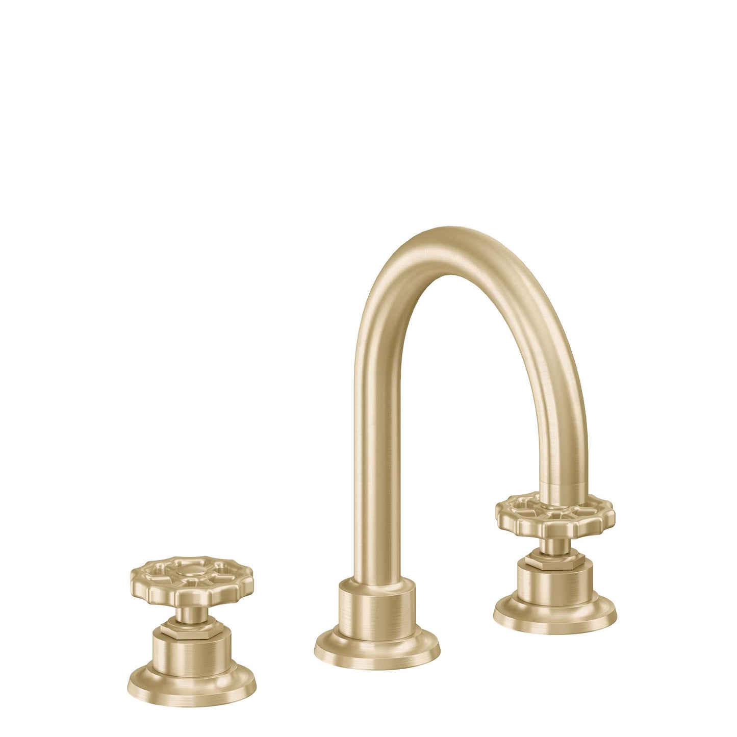 California Faucets 8102WZB  Descanso Works  8" Widespread Lavatory Faucet with ZeroDrain