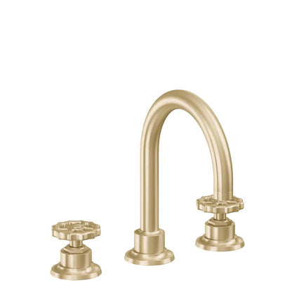 California Faucets 8102WZB  Descanso Works  8" Widespread Lavatory Faucet with ZeroDrain