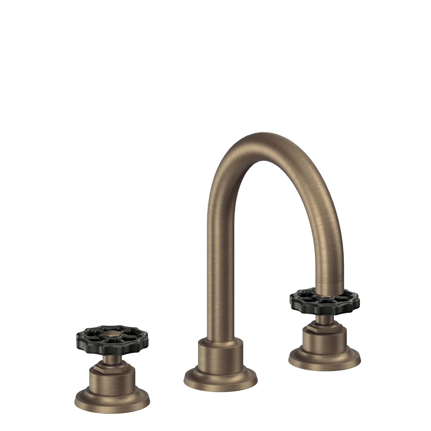 California Faucets 8102WB  Descanso Works  8" Widespread Lavatory Faucet with ZeroDrain